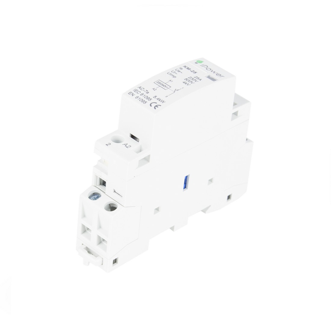 iPower Контактор модульный iPower КМ-25 1Р 25А