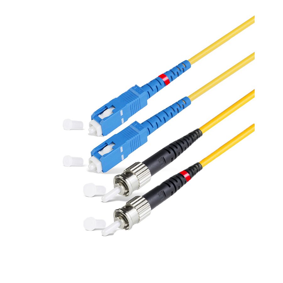 АЗОП Патч Корд Оптоволоконный SC/UPC-ST/UPC SM 9/125 Duplex 2.0мм 1 м