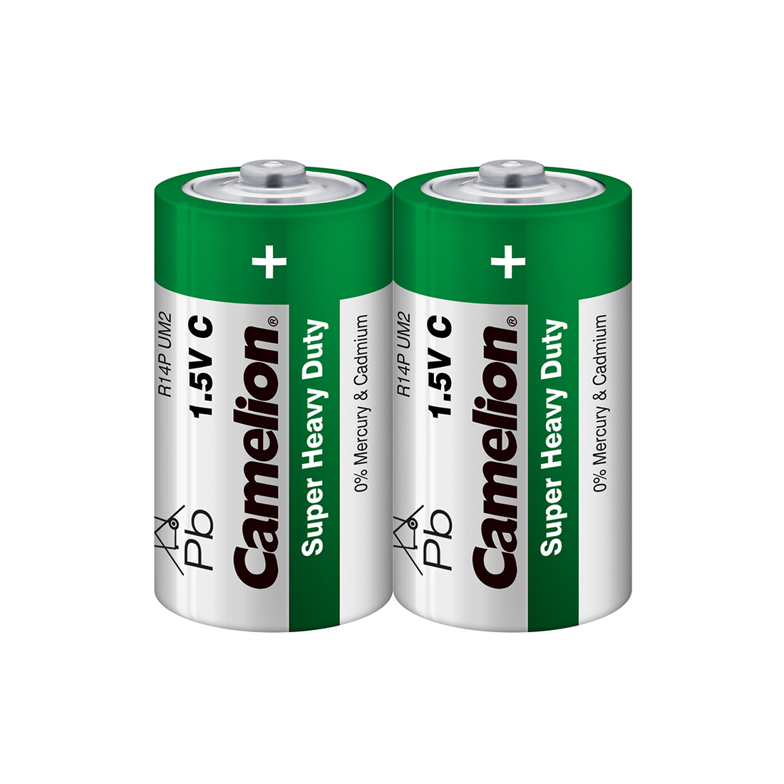 Camelion Батарейка CAMELION Super Heavy Duty R14P-SP2G 2 шт. в плёнке