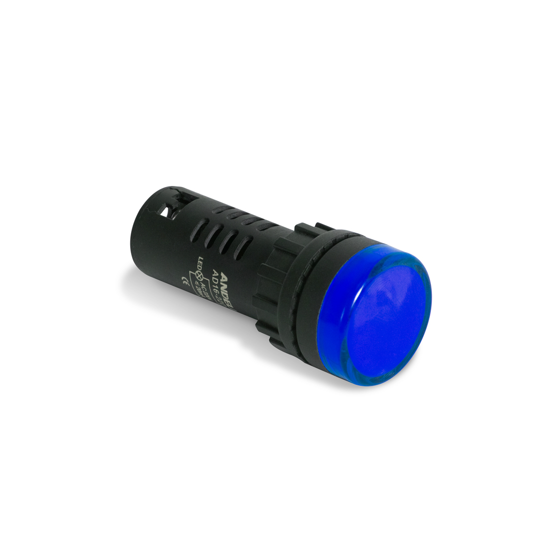 Andeli Лампа светодиодная универсальная ANDELI AD16-22D 220V AC/DC (синия)