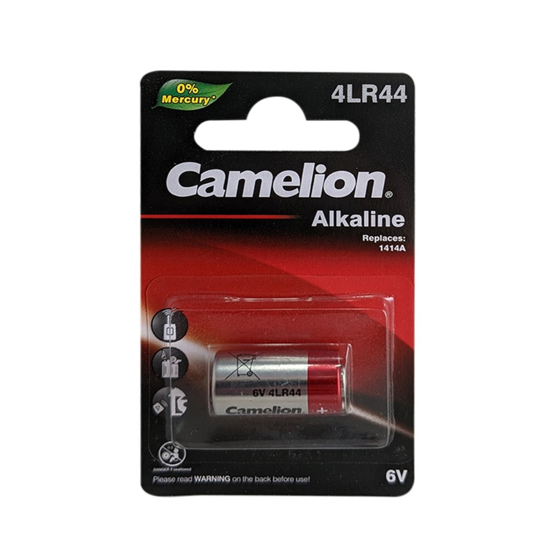 Camelion Батарейка CAMELION Photo Plus Alkaline 4LR44-BP1C