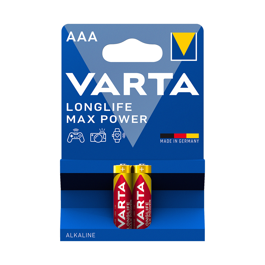 Varta Батарейка VARTA Longlife Power Max Micro 1.5V - LR03/ AAA (2 шт)