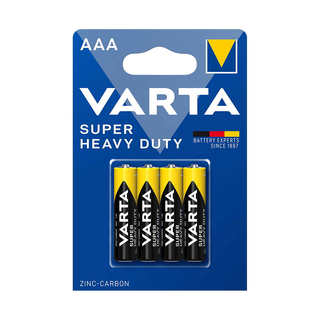 Varta Батарейка VARTA Superlife (Super Heavy Duty) Micro 1.5V - R03P/AAA 4 шт. в блистере