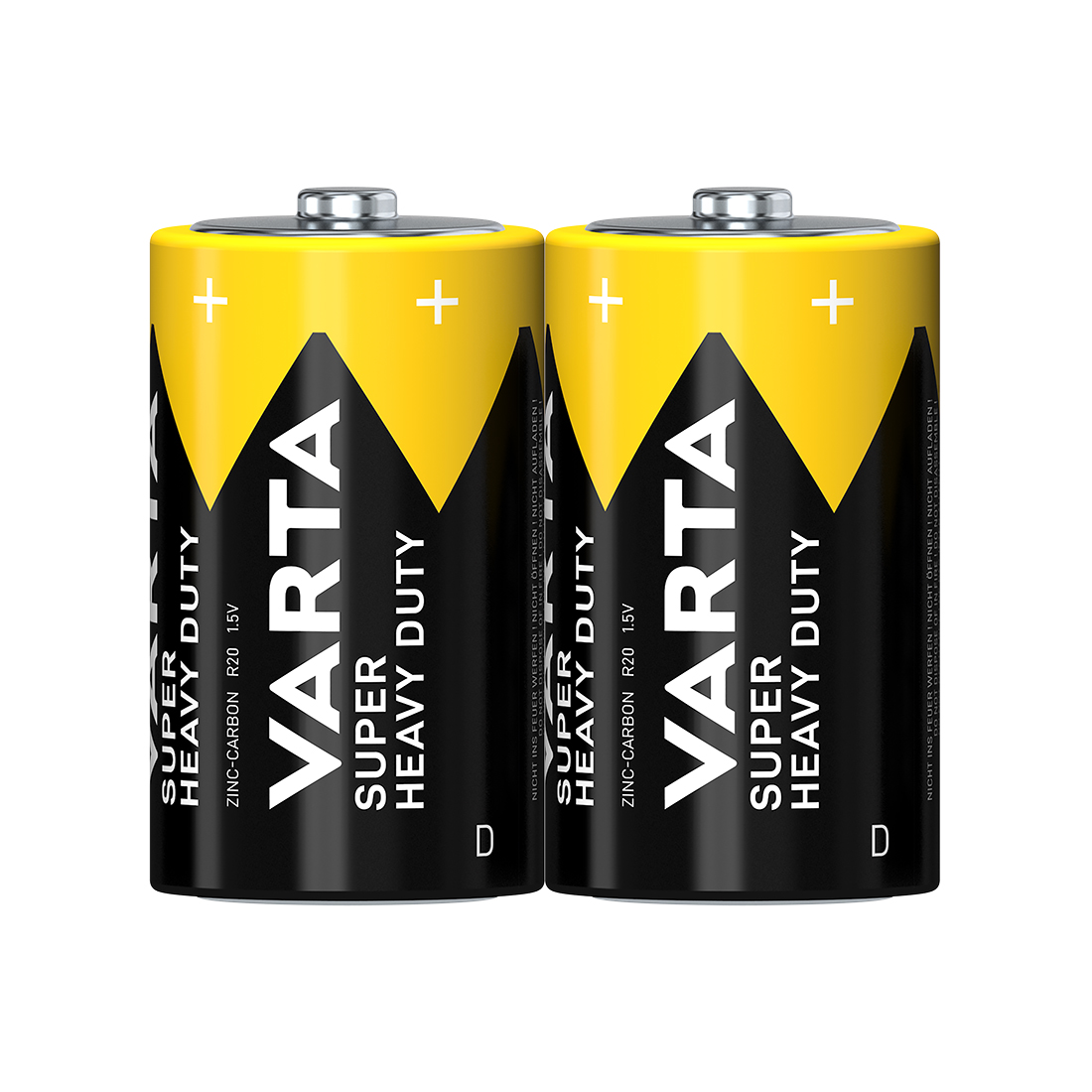 Varta Батарейка VARTA Superlife (Super Heavy Duty) Mono 1.5V - R20P/D 2 шт. в пленке