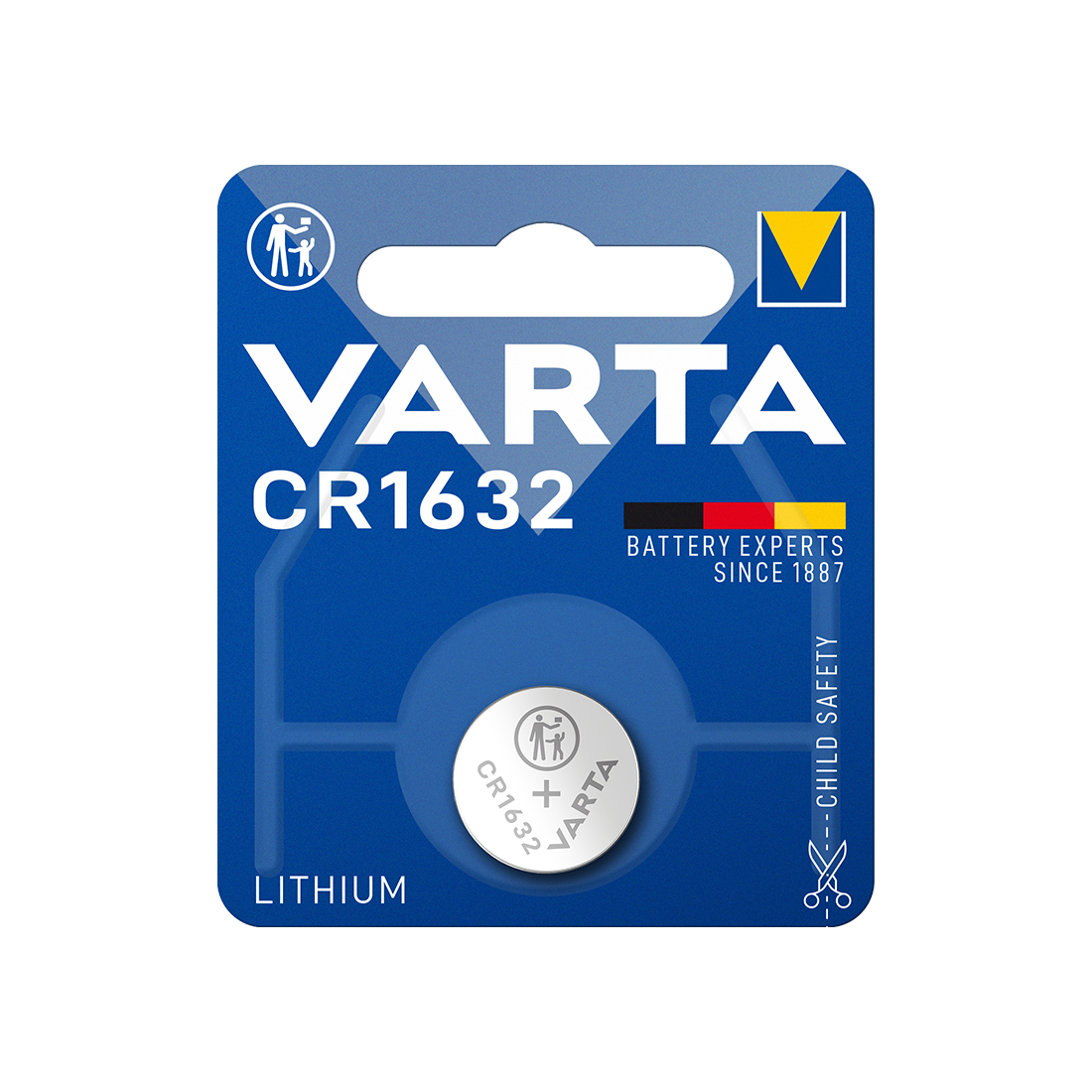 Varta Батарейка VARTA Lithium CR1632 3V 1 шт. в блистере