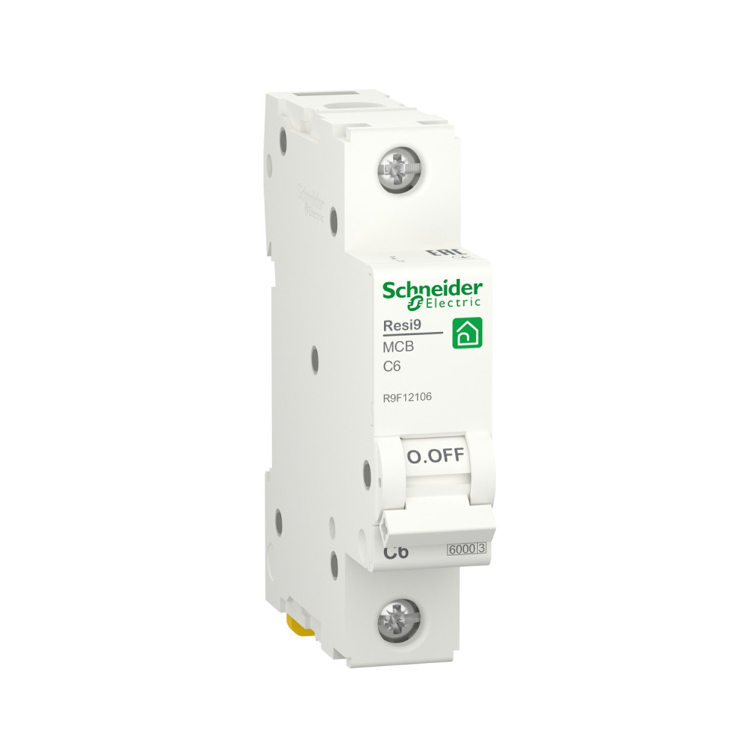 Schneider Electric Автоматический выключатель SE R9F12106 (АВ) 1P С 6А 6 kA