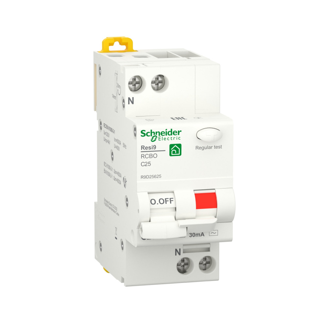 Schneider Electric Дифференциальный автоматический выключатель SE АВДТ 1P+N С 25А 6 kA 30мА АС