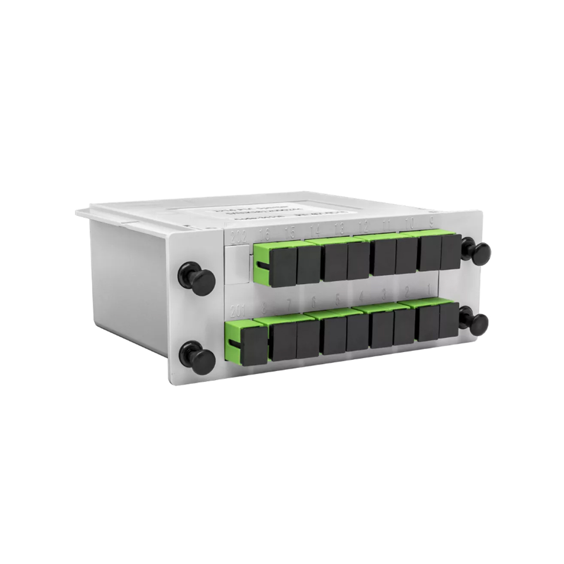 А-Оптик Сплиттер оптоволоконный в корпусе PLC-1x16 SC/APC