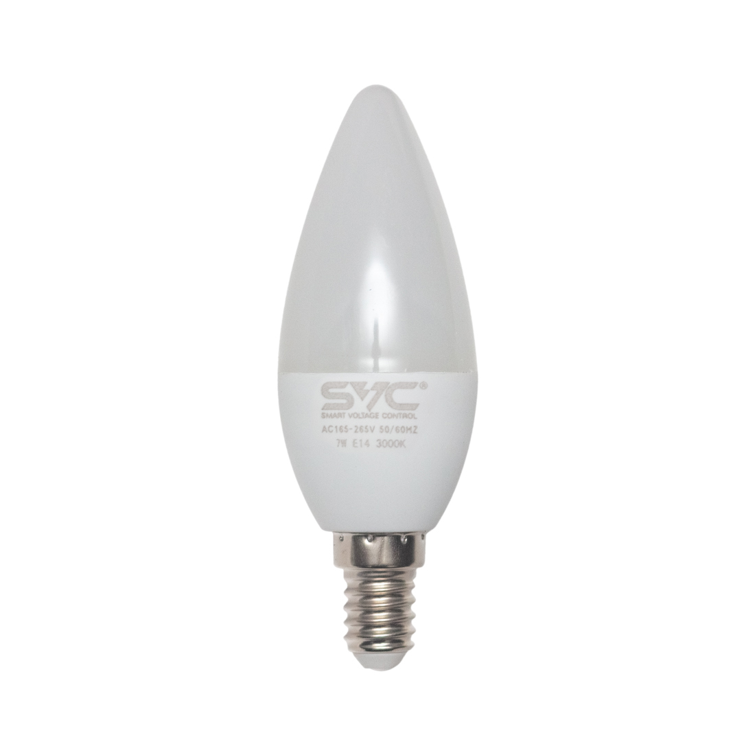 SVC Эл. лампа светодиодная SVC LED C35-7W-E14-3000K, Тёплый