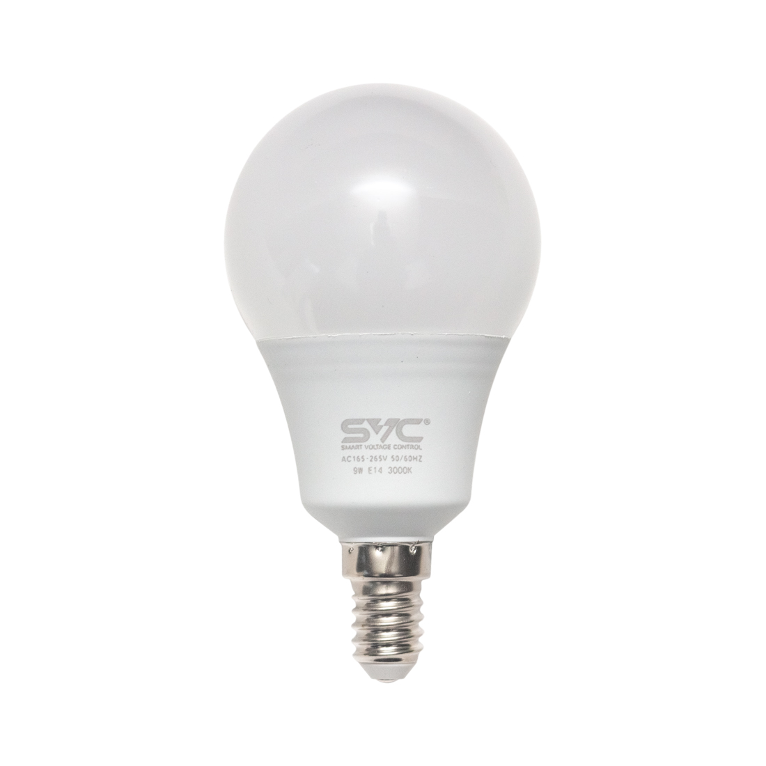 SVC Эл. лампа светодиодная SVC LED G45-9W-E14-3000K, Тёплый