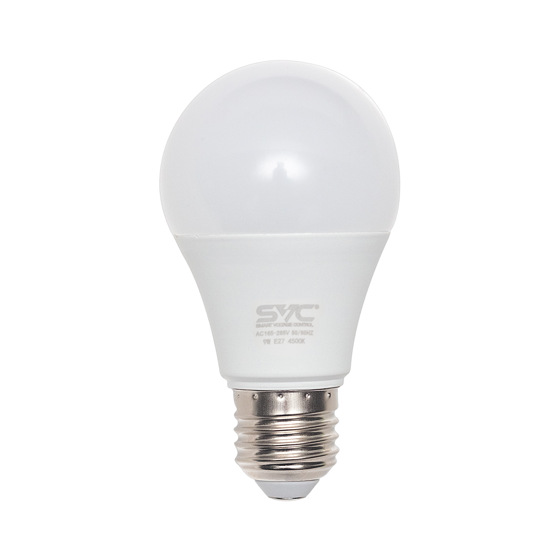 SVC Эл. лампа светодиодная SVC LED G45-9W-E27-4500K, Нейтральный