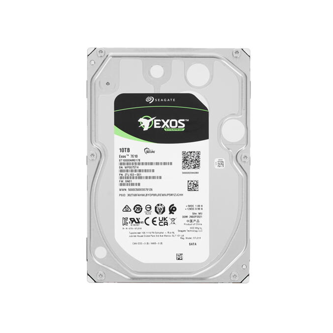Seagate Жесткий диск Seagate Exos 7E10 ST10000NM017B 10TB SATA3