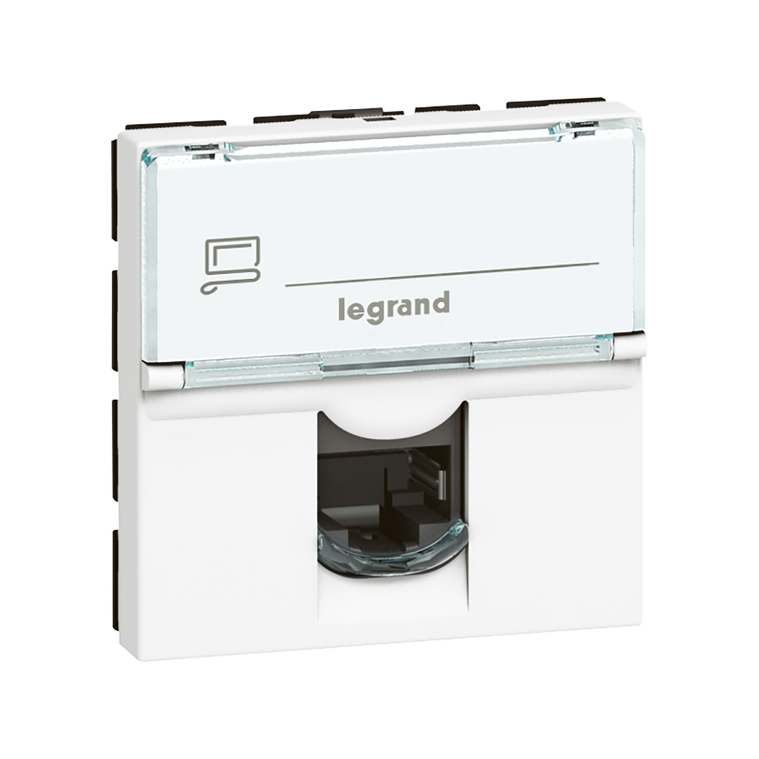 Legrand Розетка 1xRJ45 Cat.6 Legrand Mosaic 2 поста