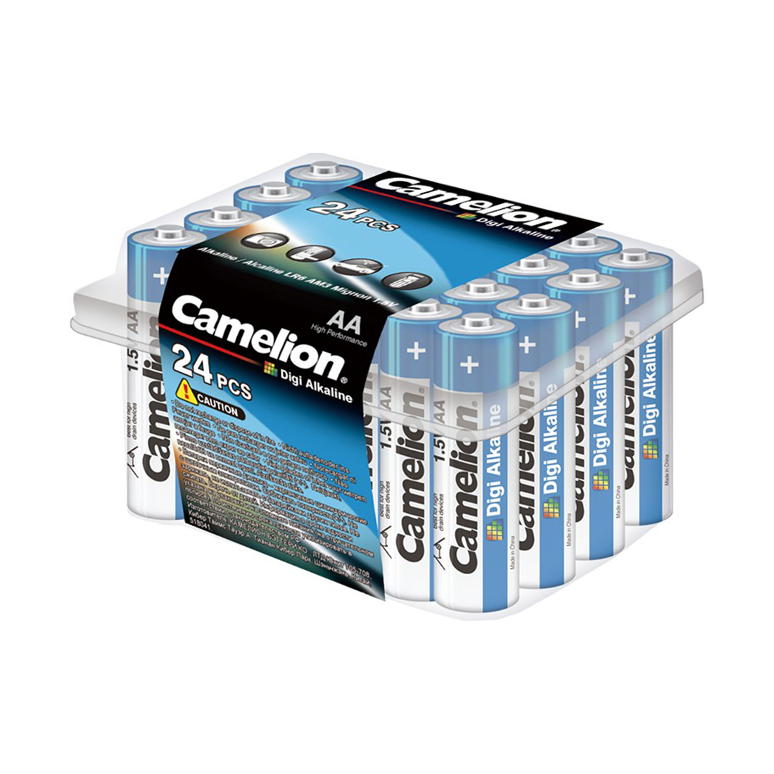 Camelion Батарейка CAMELION Digi Alkaline LR6-PB24DG 24 шт. в упак.