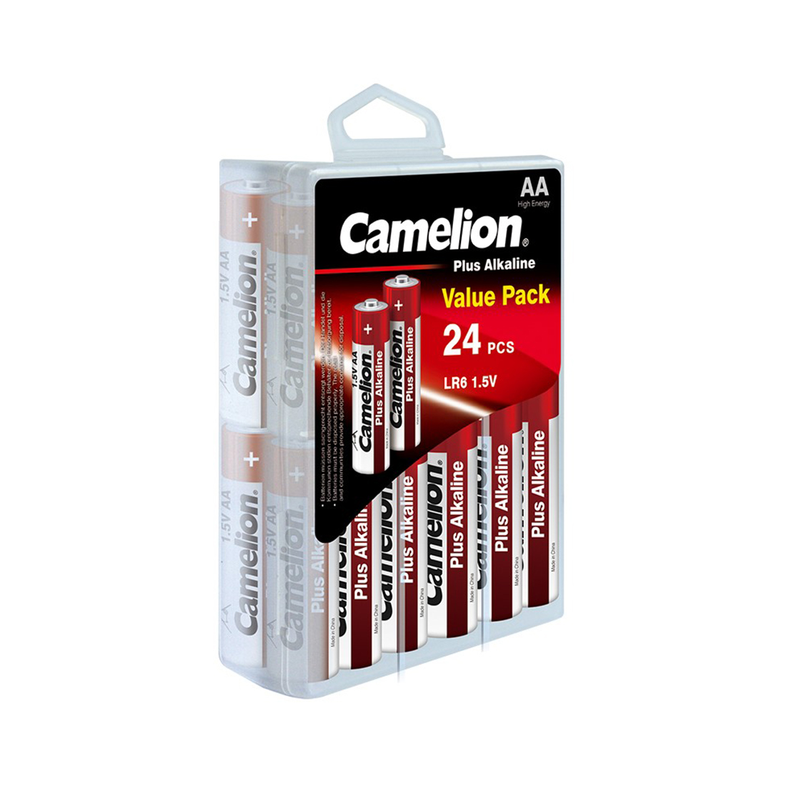 Camelion Батарейка CAMELION Plus Alkaline LR6-PBH24 24 шт. в упак.