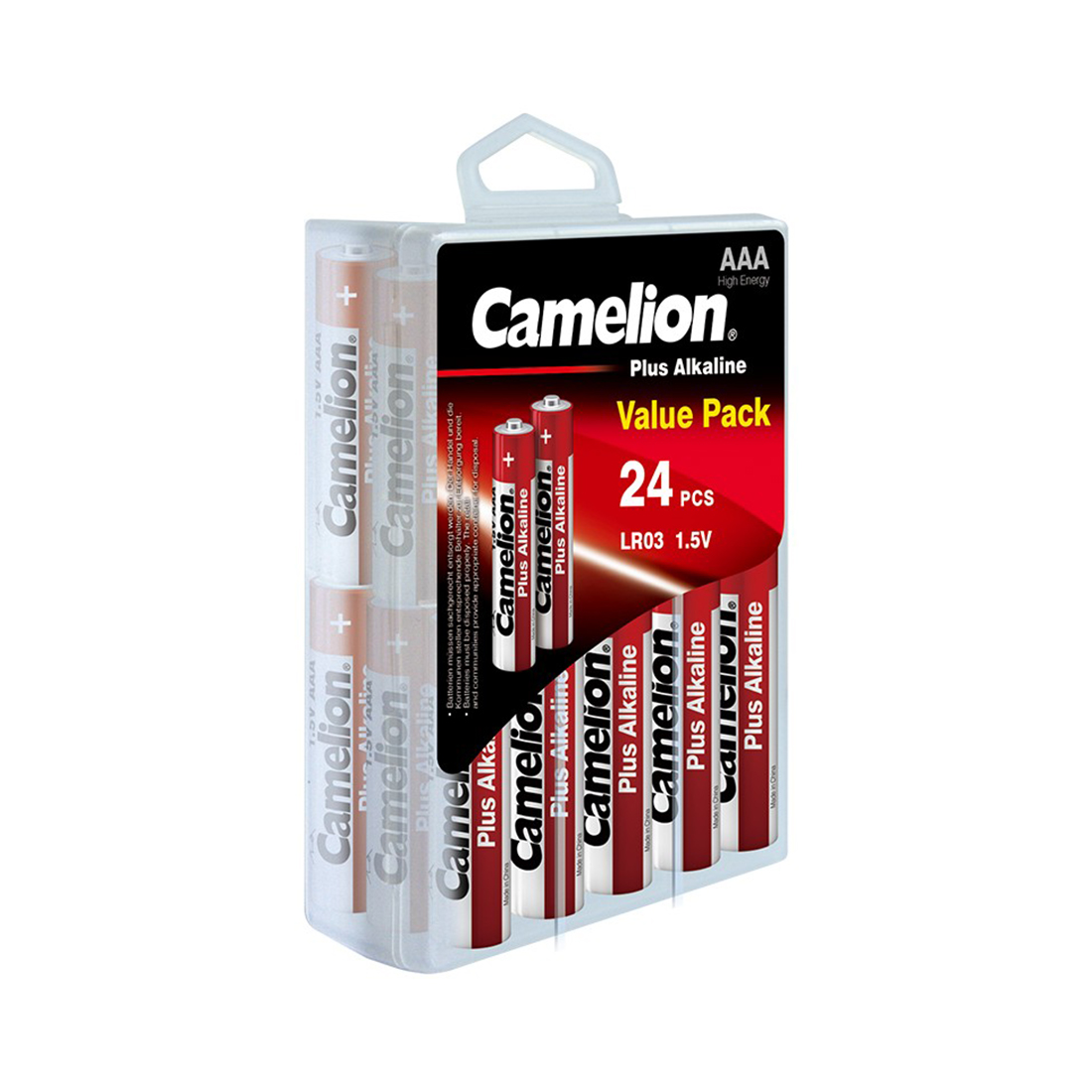 Camelion Батарейка CAMELION Plus Alkaline LR03-PBH24 24 шт. в упак.