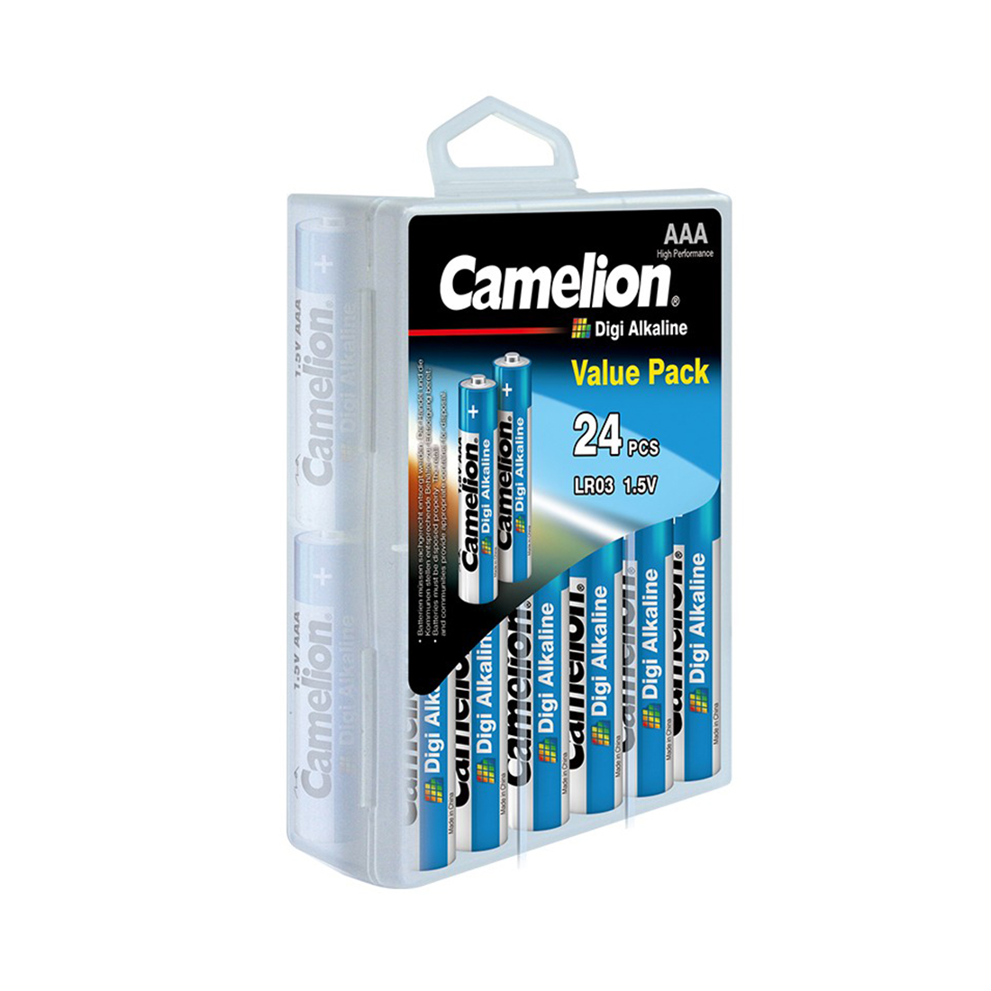 Camelion Батарейка CAMELION Digi Alkaline LR03-PBH24DG 24 шт. в упак.