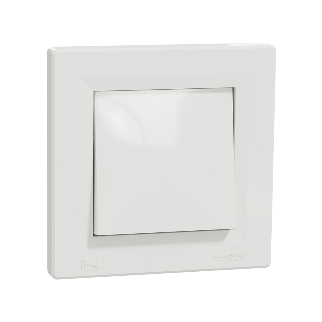 Schneider Electric Переключатель одноклавишный SE EPH0400421 Asfora 10AX IP44 сборе быстрозажим. клеммы белый