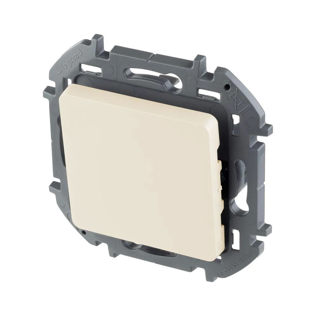 Legrand Переключатель одноклавишный Legrand 673651 Inspiria с/у слоновая кость