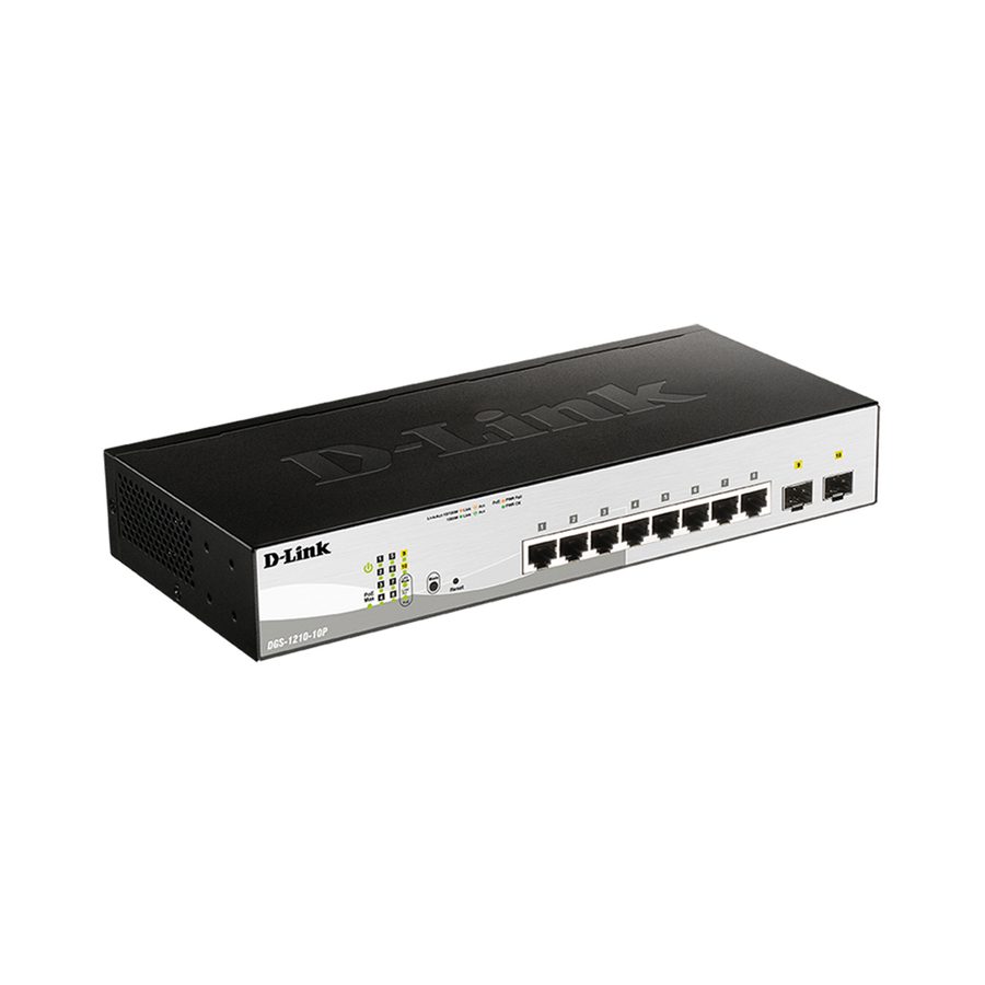 D-Link Коммутатор D-Link DGS-1210-10P/F3A