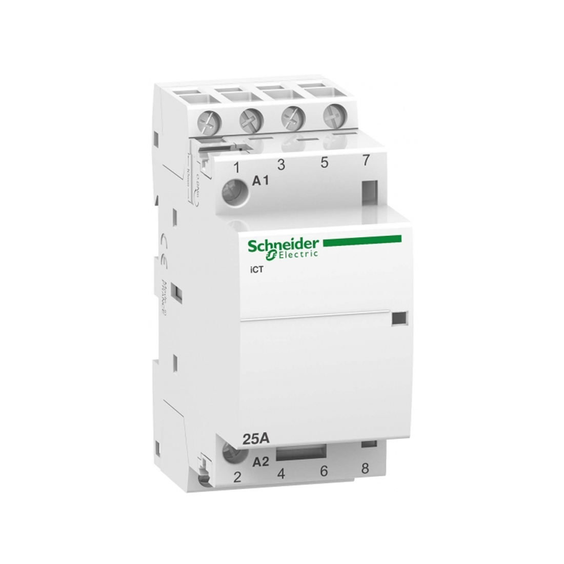 Schneider Electric Контактор модульный SE A9C20834 iCT25A 4НО 220/240В АС 50ГЦ
