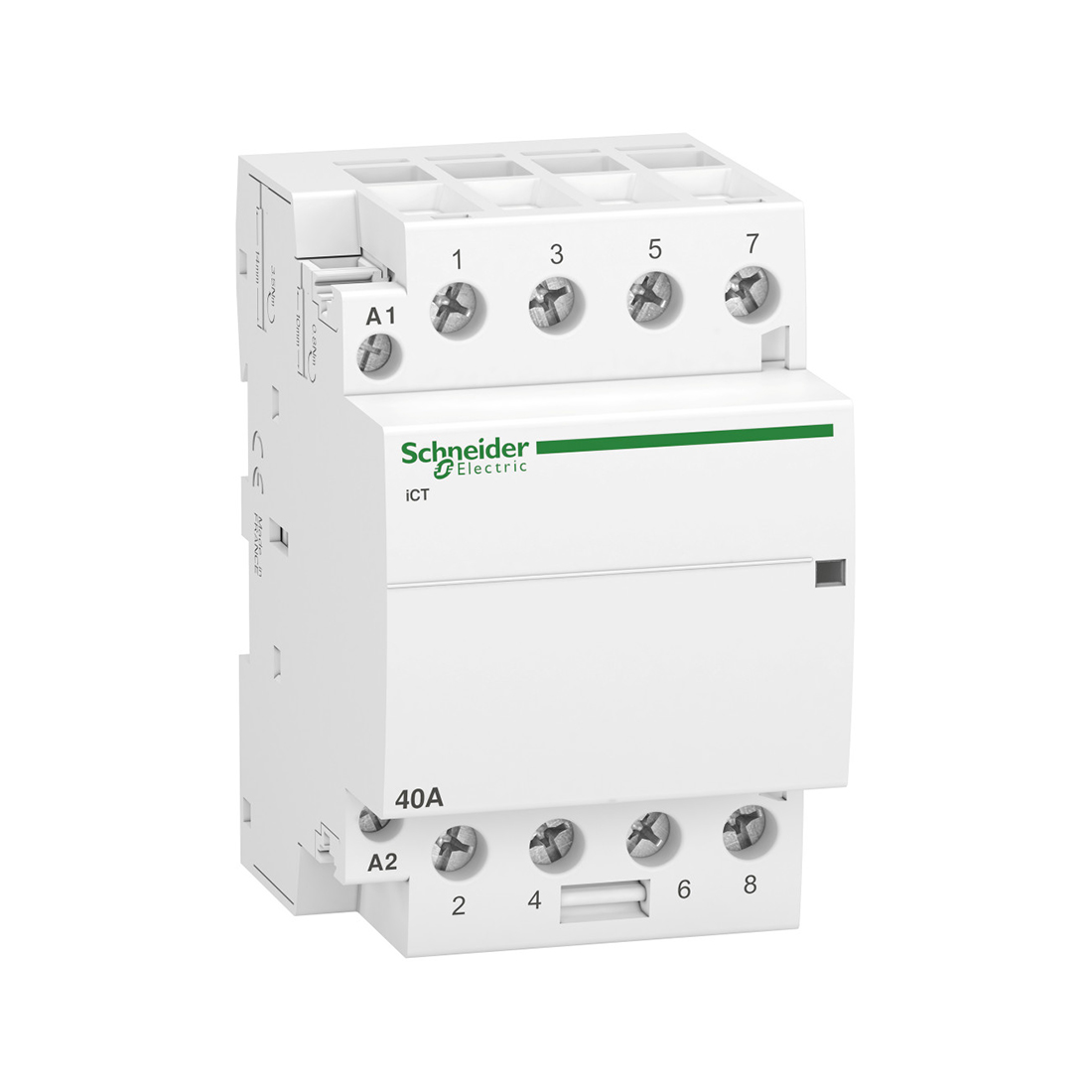 Schneider Electric Контактор модульный SE A9C20844 iCT40A 4НО 220/240В АС 50ГЦ