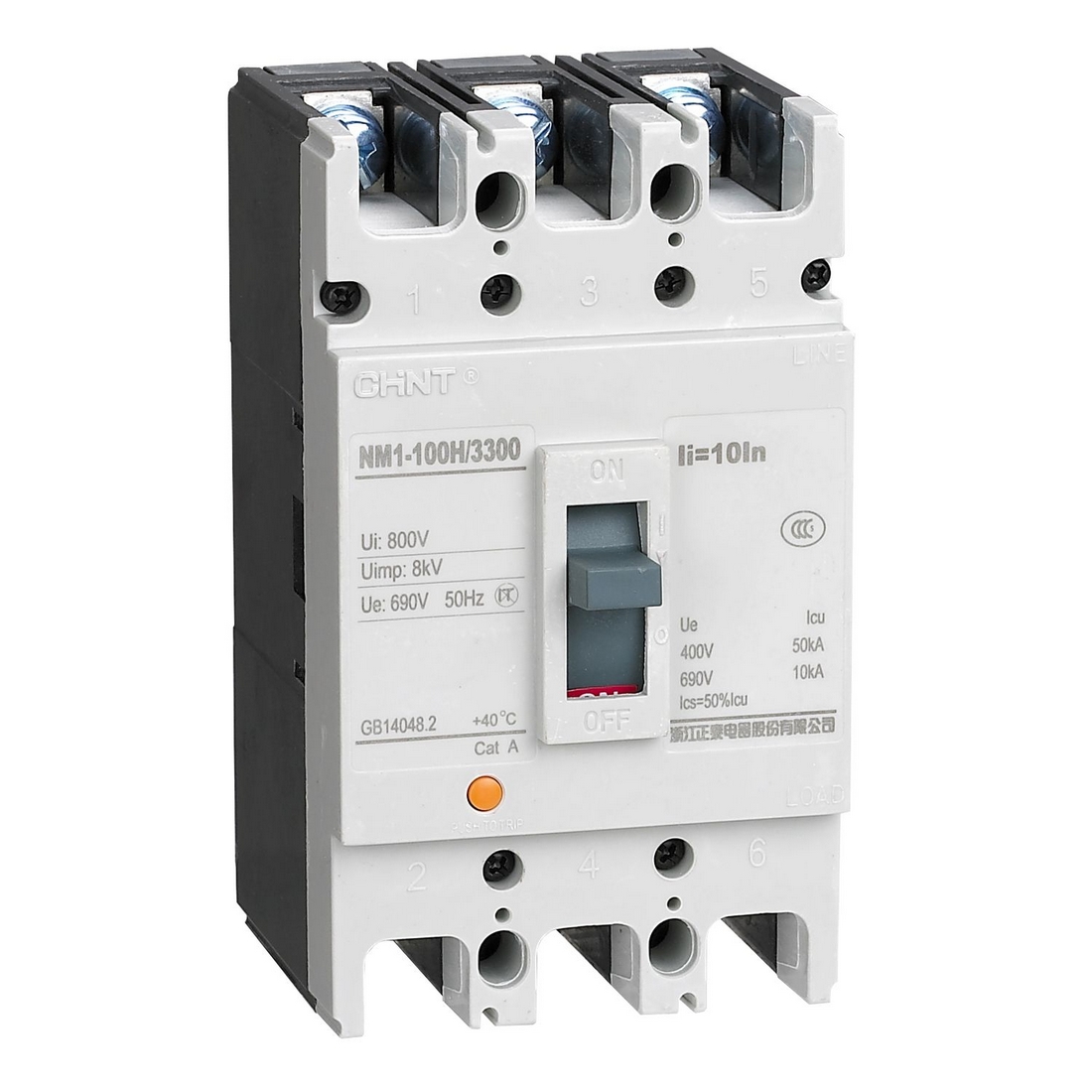 CHINT Автоматический выключатель CHINT NM1-125S/3Р 25A 25кА