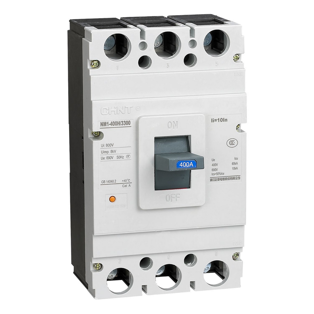CHINT Автоматический выключатель CHINT NM1-400S/3Р 315A 35кА