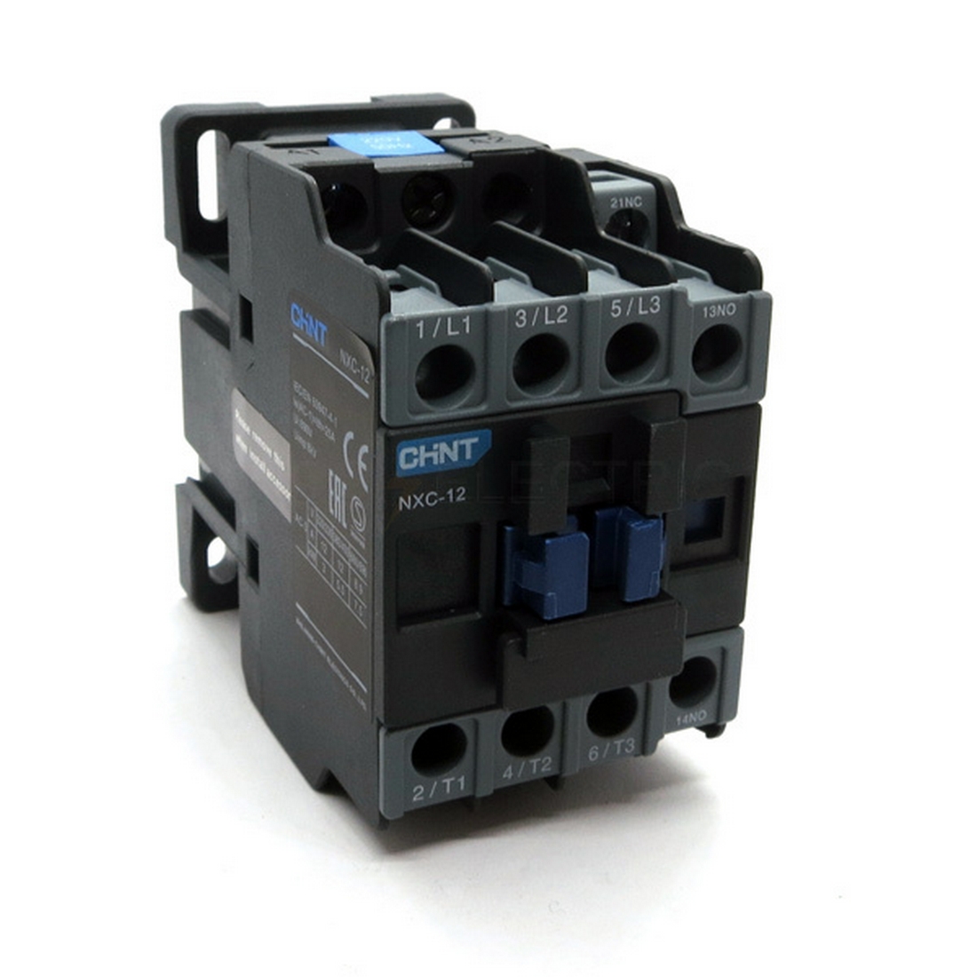 CHINT Контактор CHINT NXC-12 12A 220В/АС3 1НО+1НЗ 50Гц
