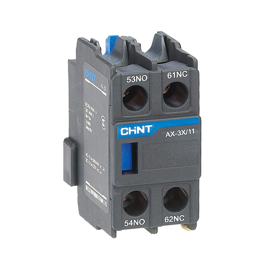 CHINT Приставка доп.контакты CHINT AX-3X/11 к Контактору NXC-06~630