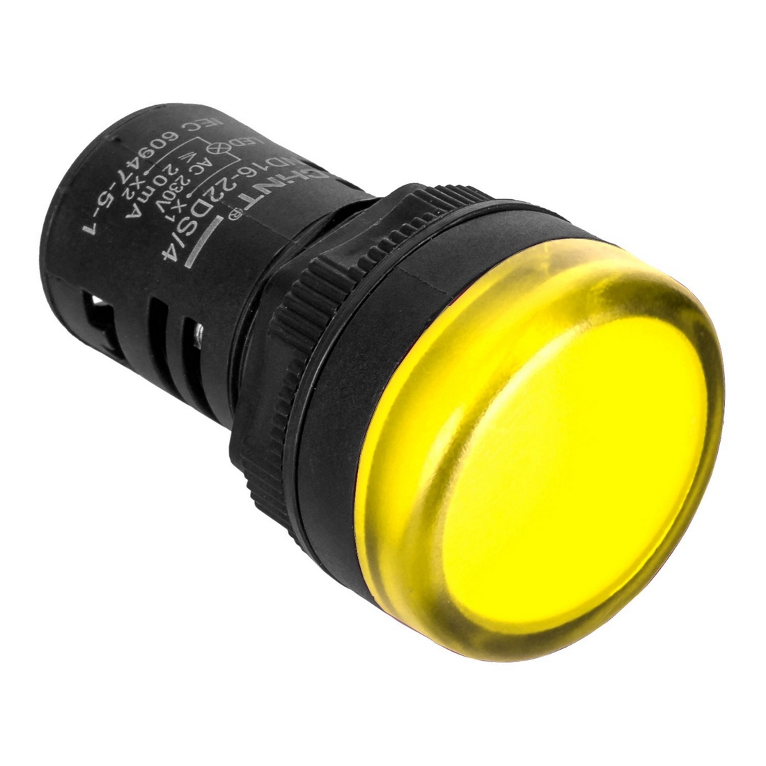 CHINT Индикатор CHINT ND16-22DS/2 желтый АС/DC24В