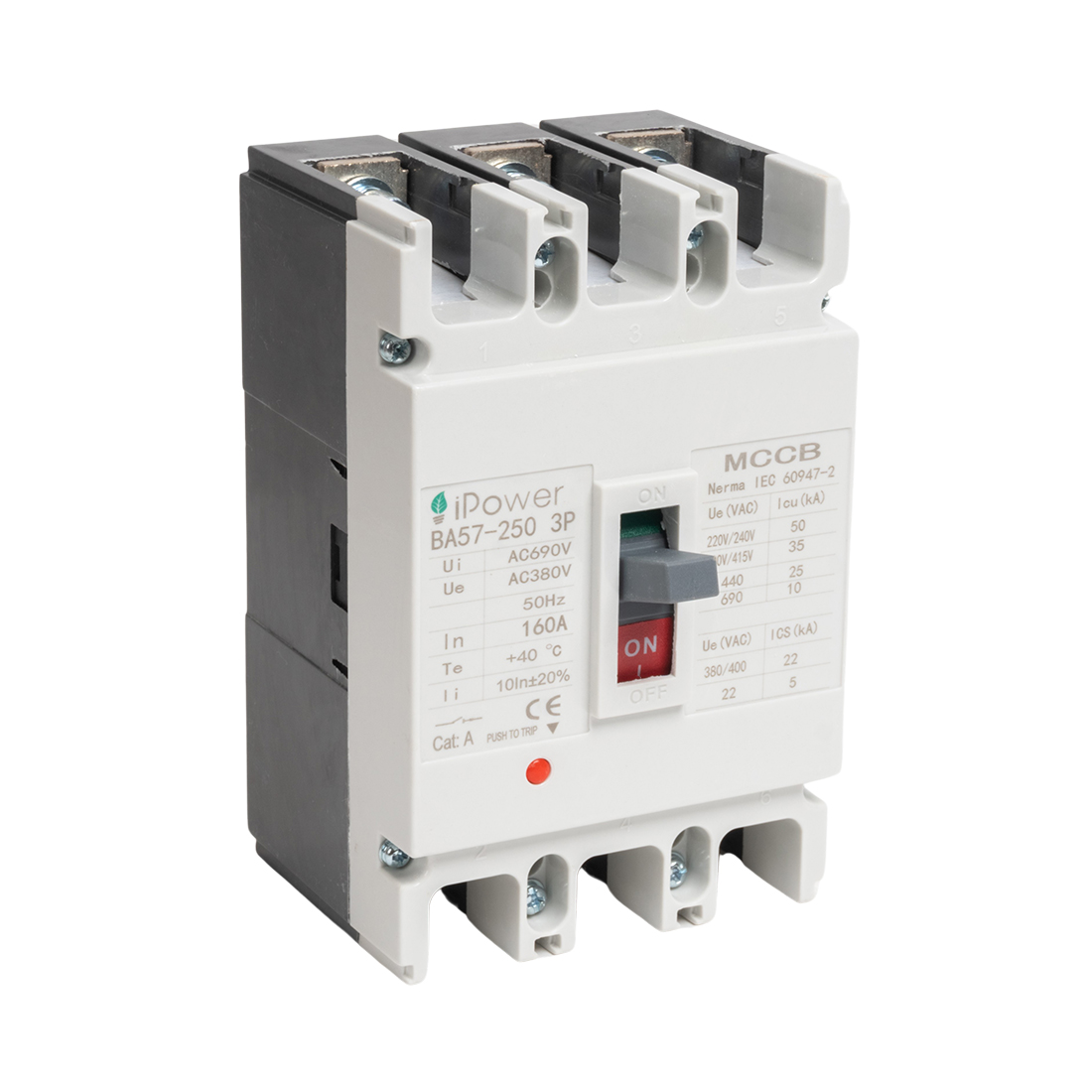 iPower Автоматический выключатель iPower ВА57-250 3P 160A