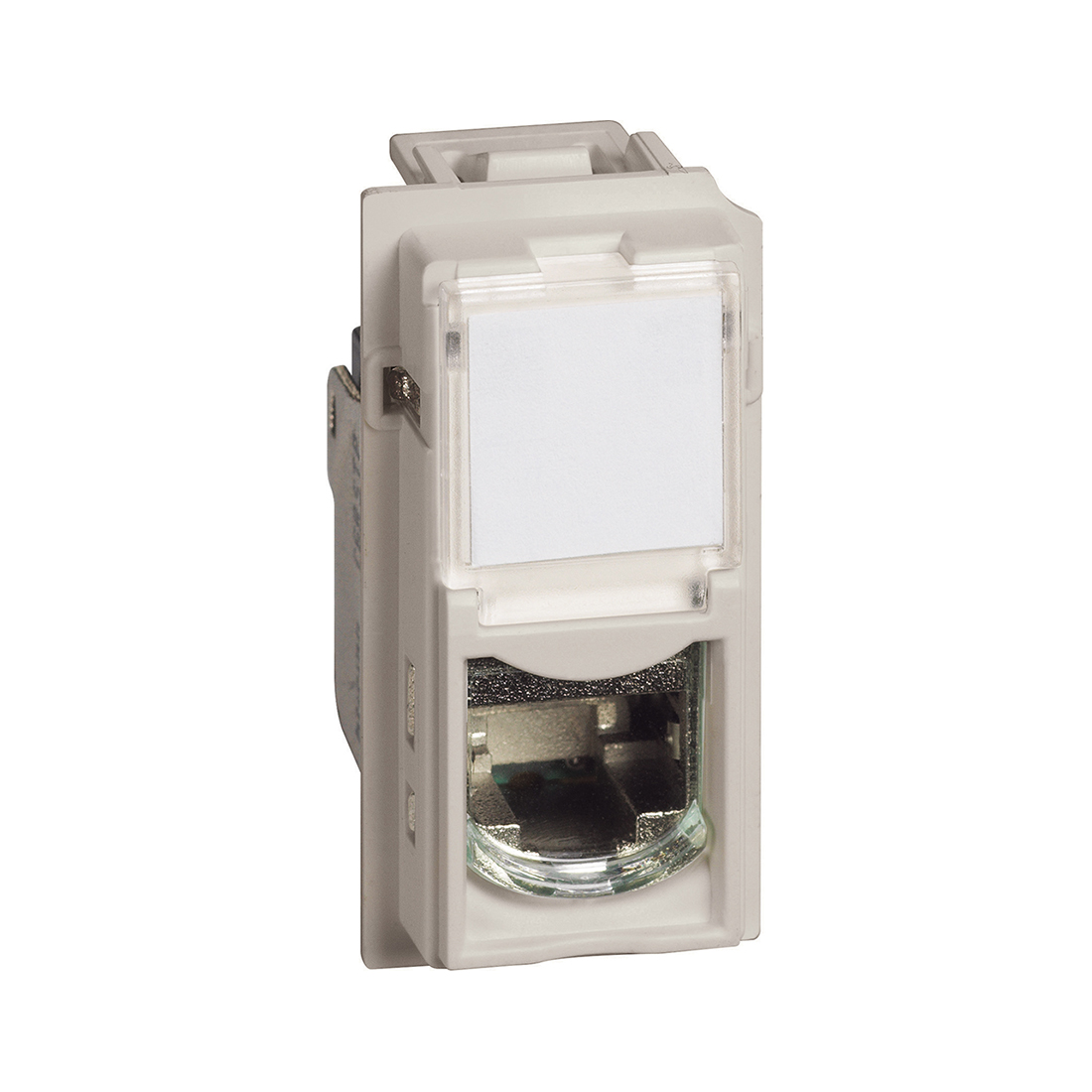 Bticino Розетка компьютерная Bticino KM4279C6 Living Now RJ45 cat6 UTP 1 модуль песочный