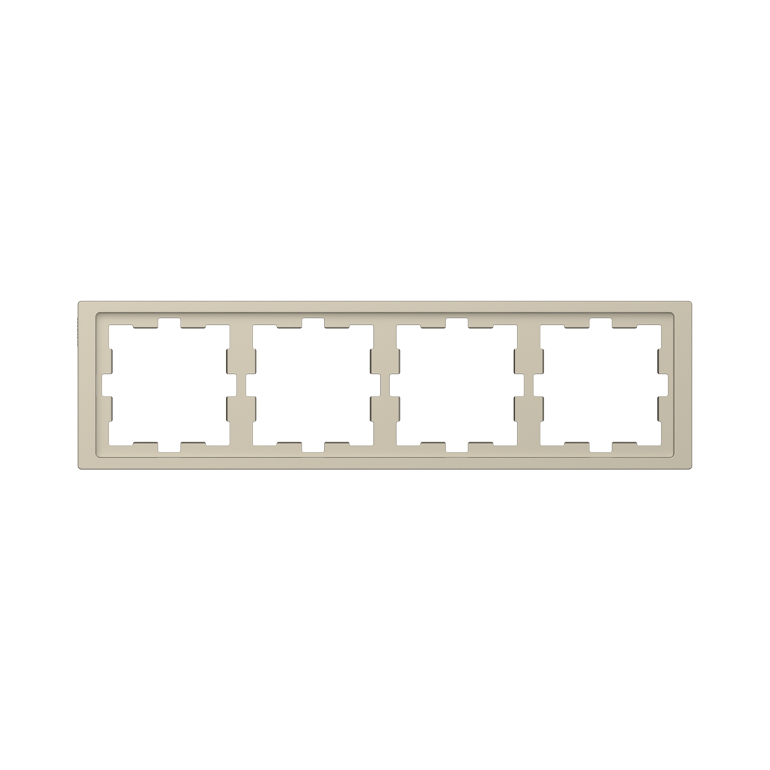 Schneider Electric Рамка MERTEN MTN4040-6533 D-Life 4 постовая сахара