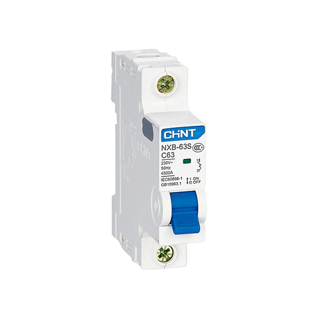 CHINT Автоматический выключатель CHINT NXB-63S 1P 2A C 4,5kA