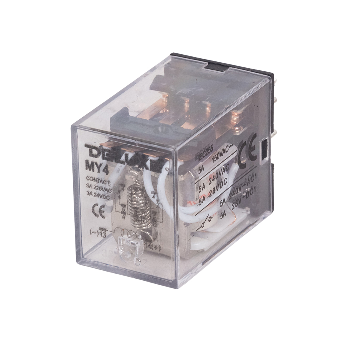 Deluxe Реле промежуточное Deluxe MY4 24V AC