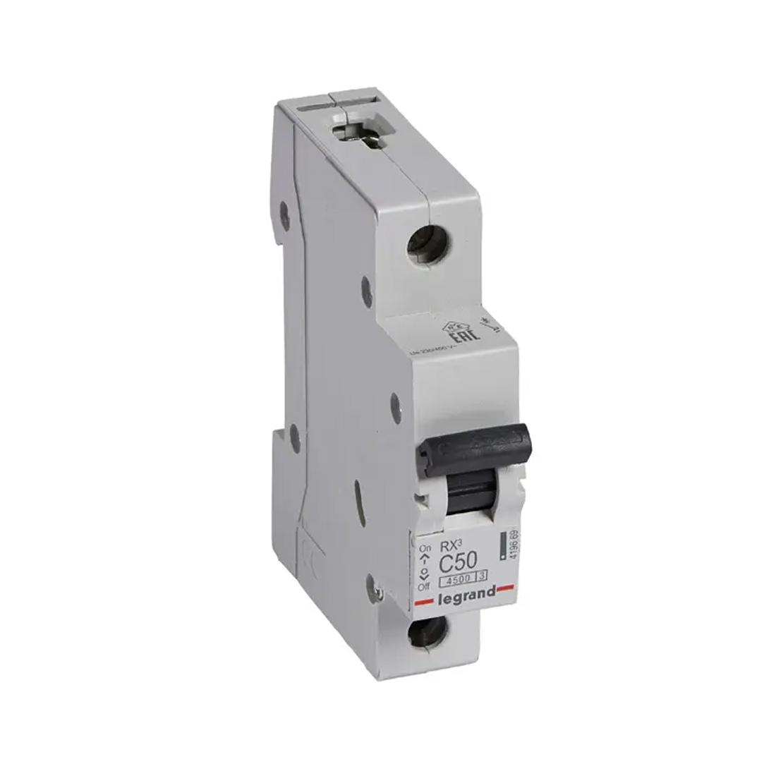 Legrand Автоматический выключатель Legrand 419669 1П C 50A RX3 4,5kA