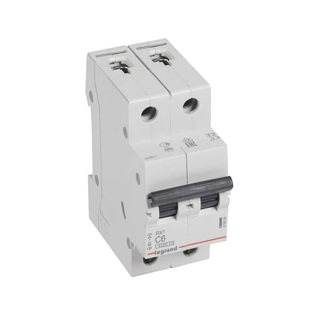 Legrand Автоматический выключатель Legrand 419694 2П C 6A RX3 4,5kA