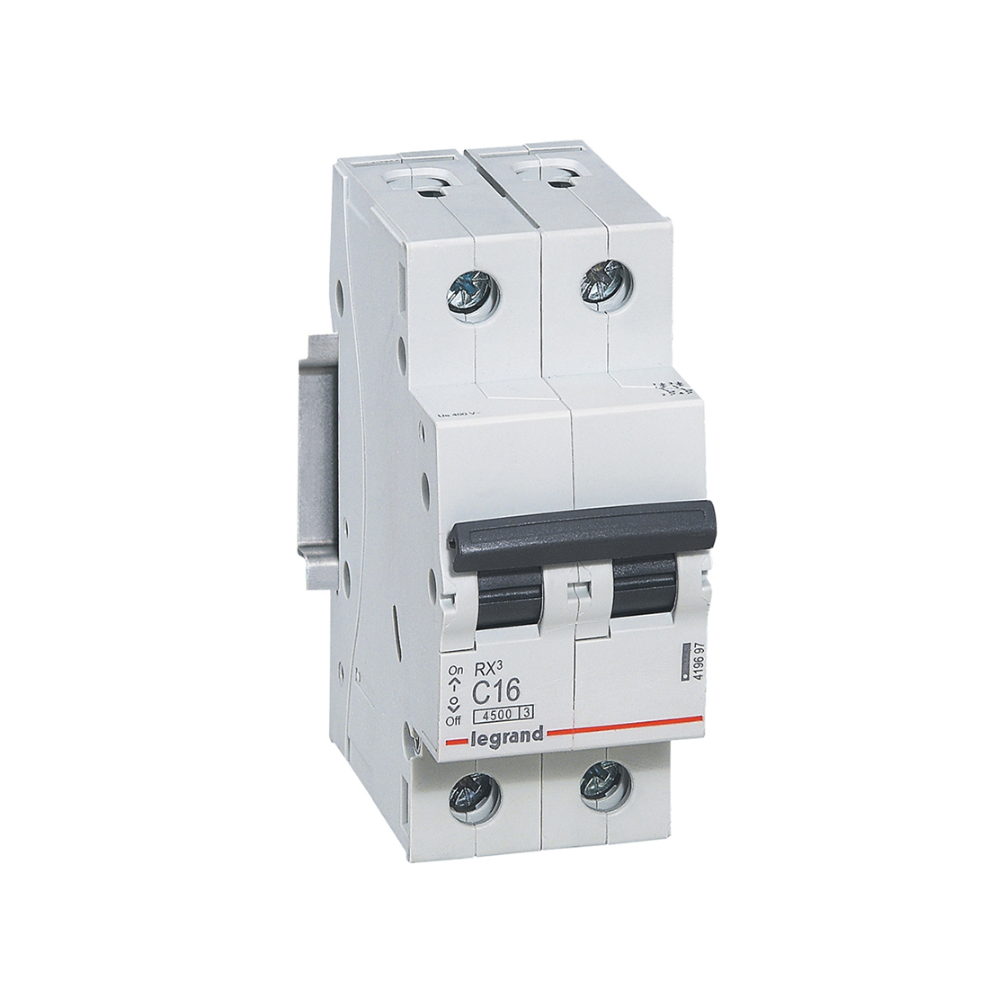 Legrand Автоматический выключатель Legrand 419697 2П C 16A RX3 4,5kA