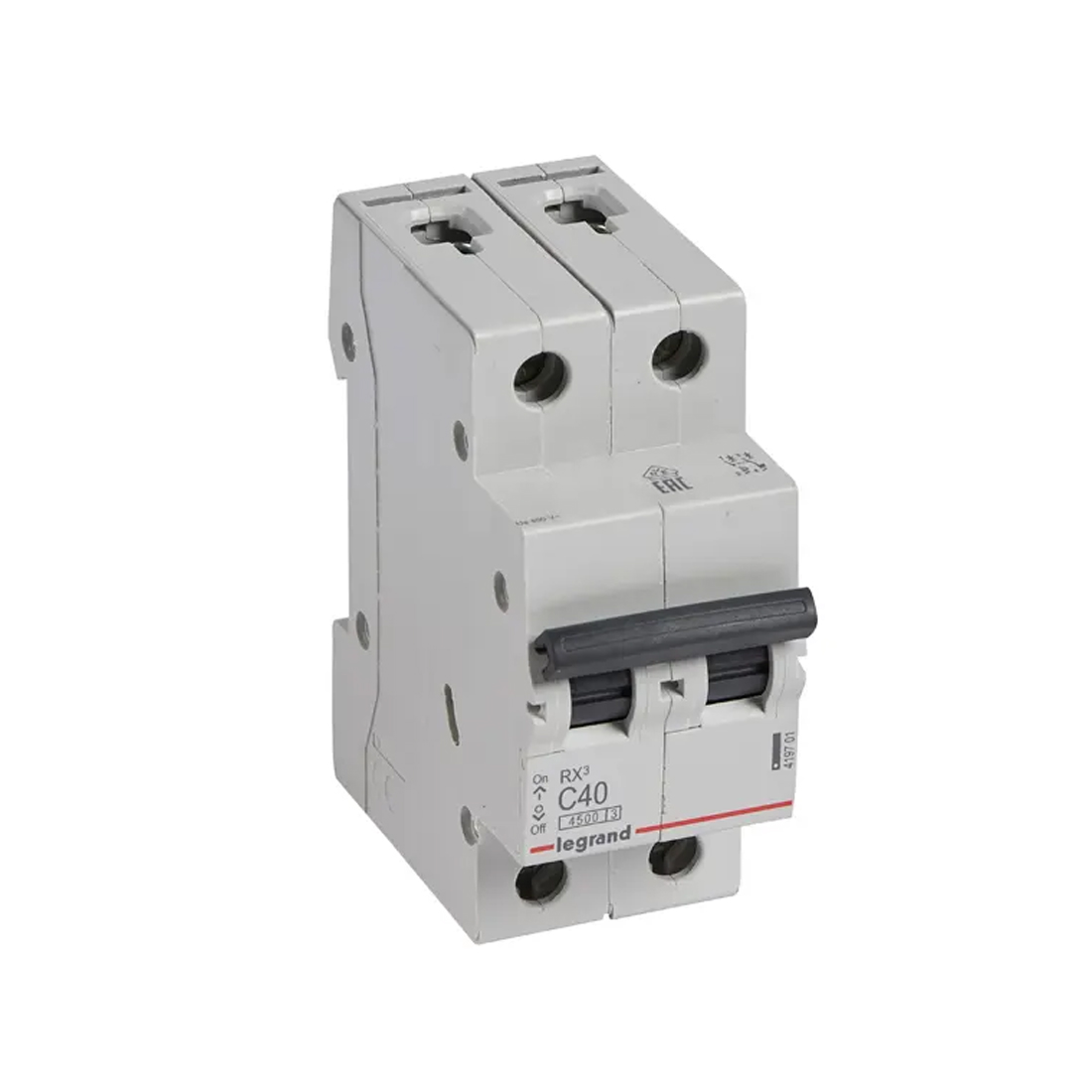 Legrand Автоматический выключатель Legrand 419701 2П C 40A RX3 4,5kA