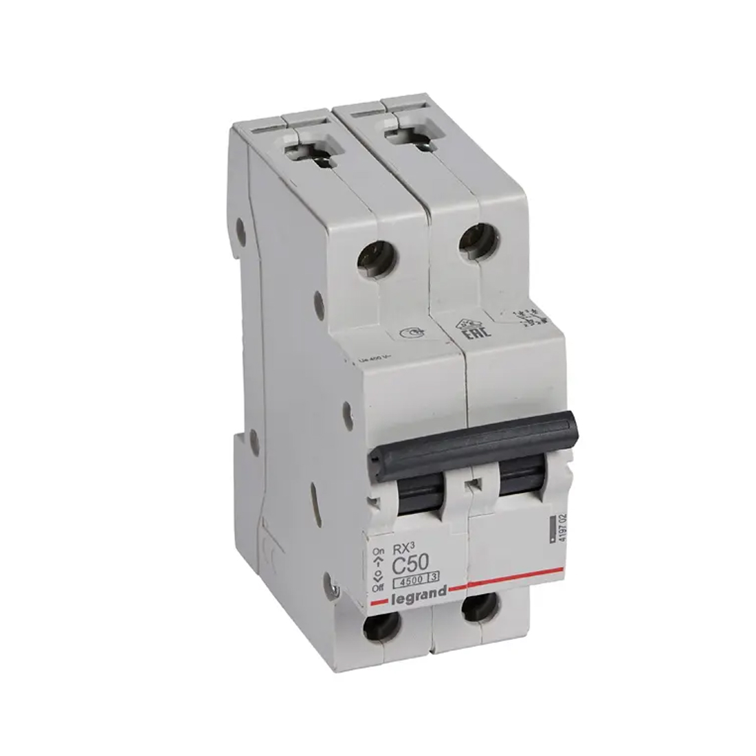 Legrand Автоматический выключатель Legrand 419702 2П C 50A RX3 4,5kA