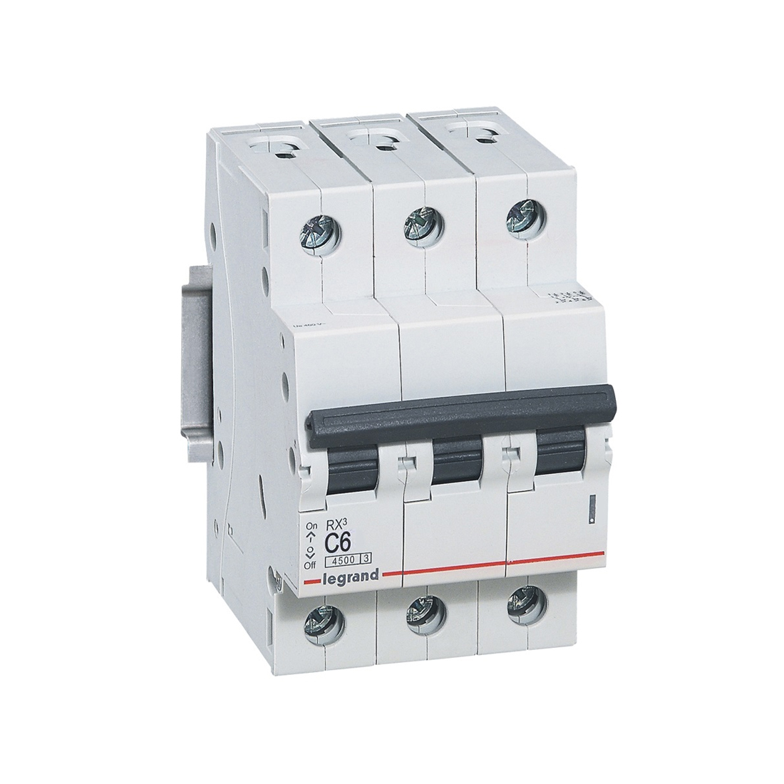 Legrand Автоматический выключатель Legrand 419705 3П C 6А RX3 4,5kA