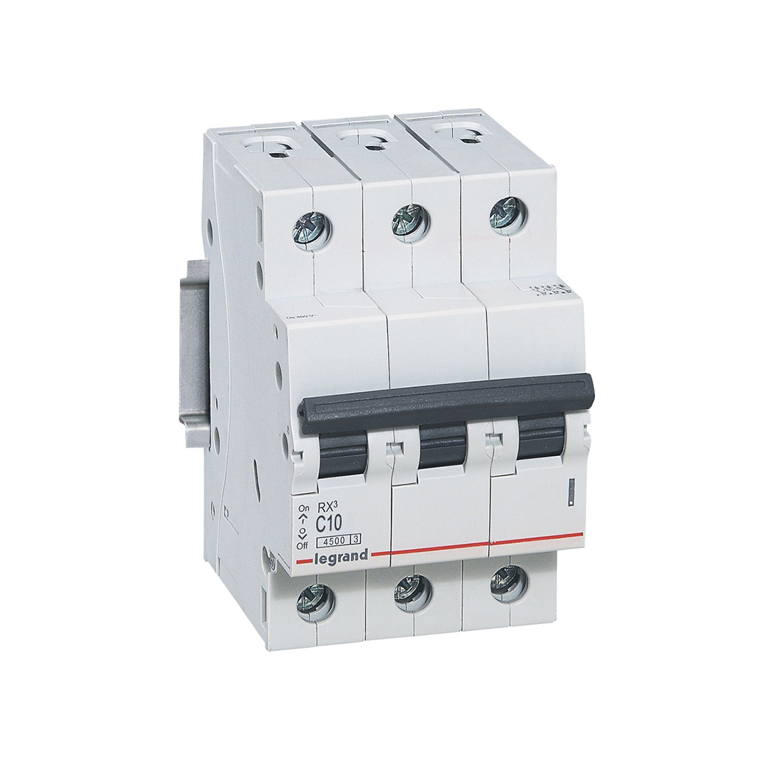 Legrand Автоматический выключатель Legrand 419706 3П C 10А RX3 4,5kA