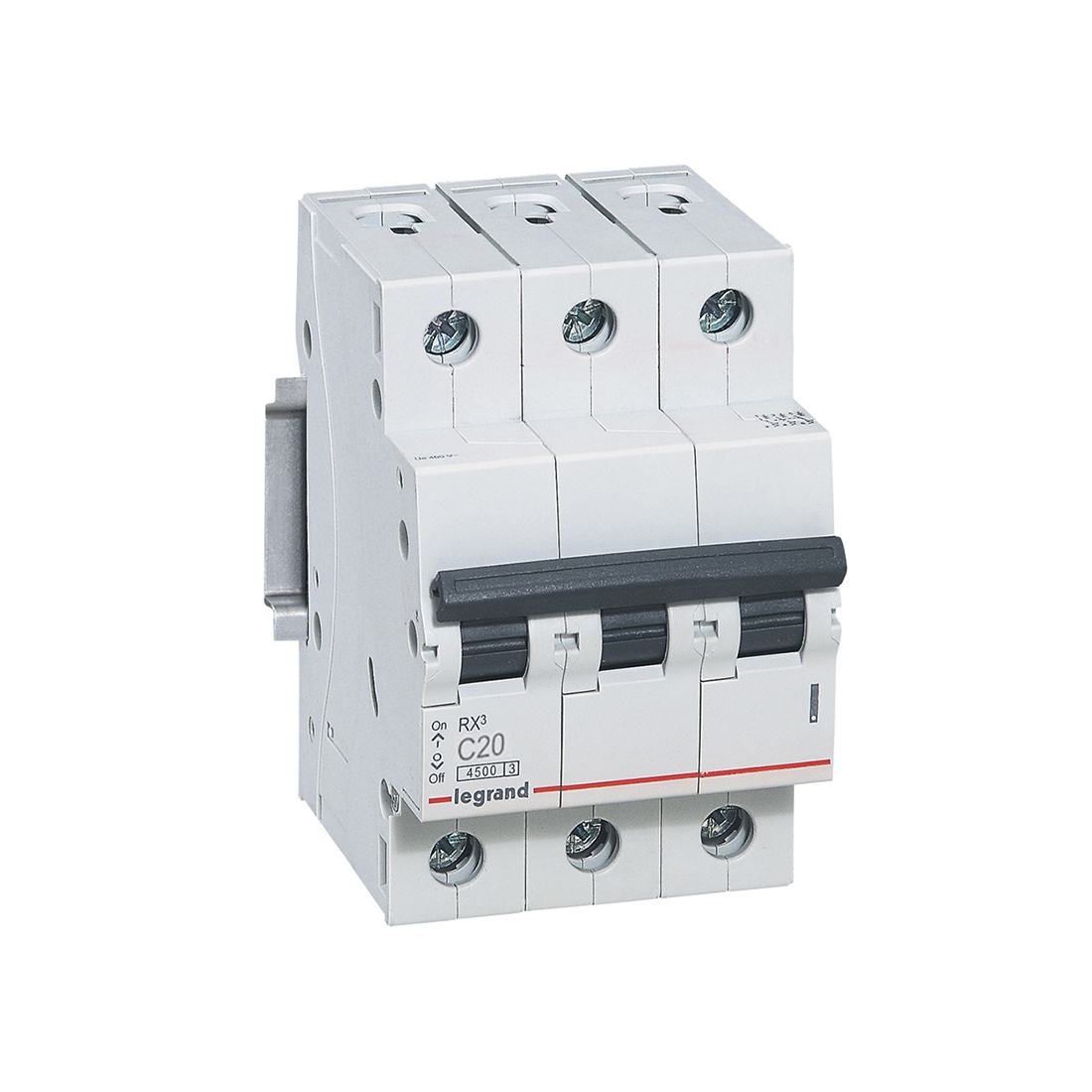 Legrand Автоматический выключатель Legrand 419709 3П C 20А RX3 4,5kA