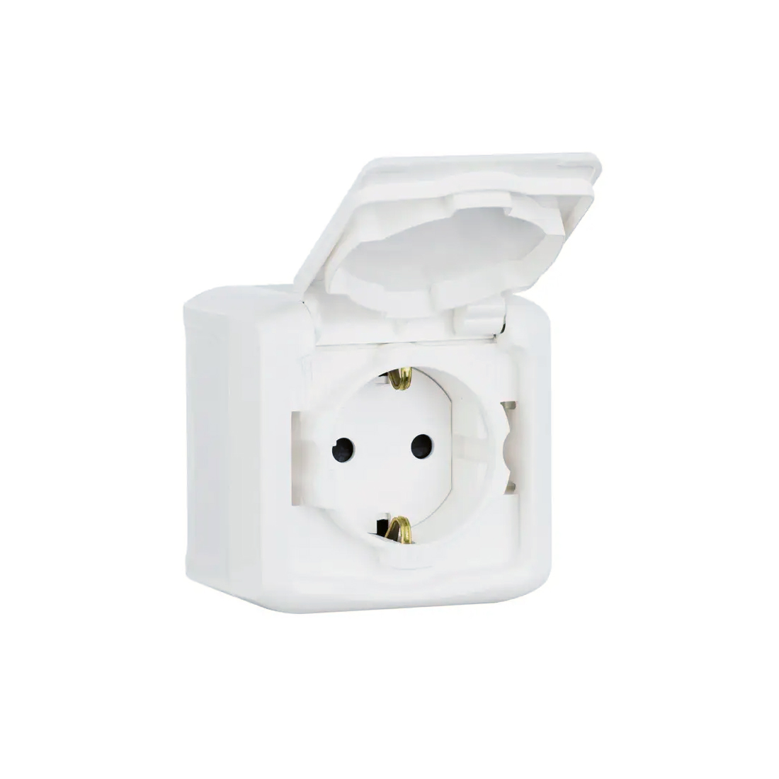 Legrand Розетка с крышкой Legrand Forix 16A 250В IP44 накладная белый