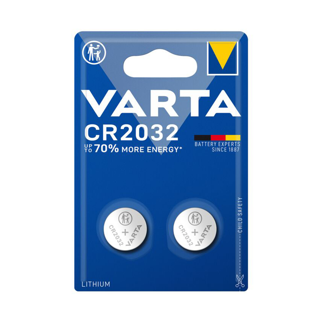 Varta Батарейка VARTA Lithium CR2032 3V (2 шт)
