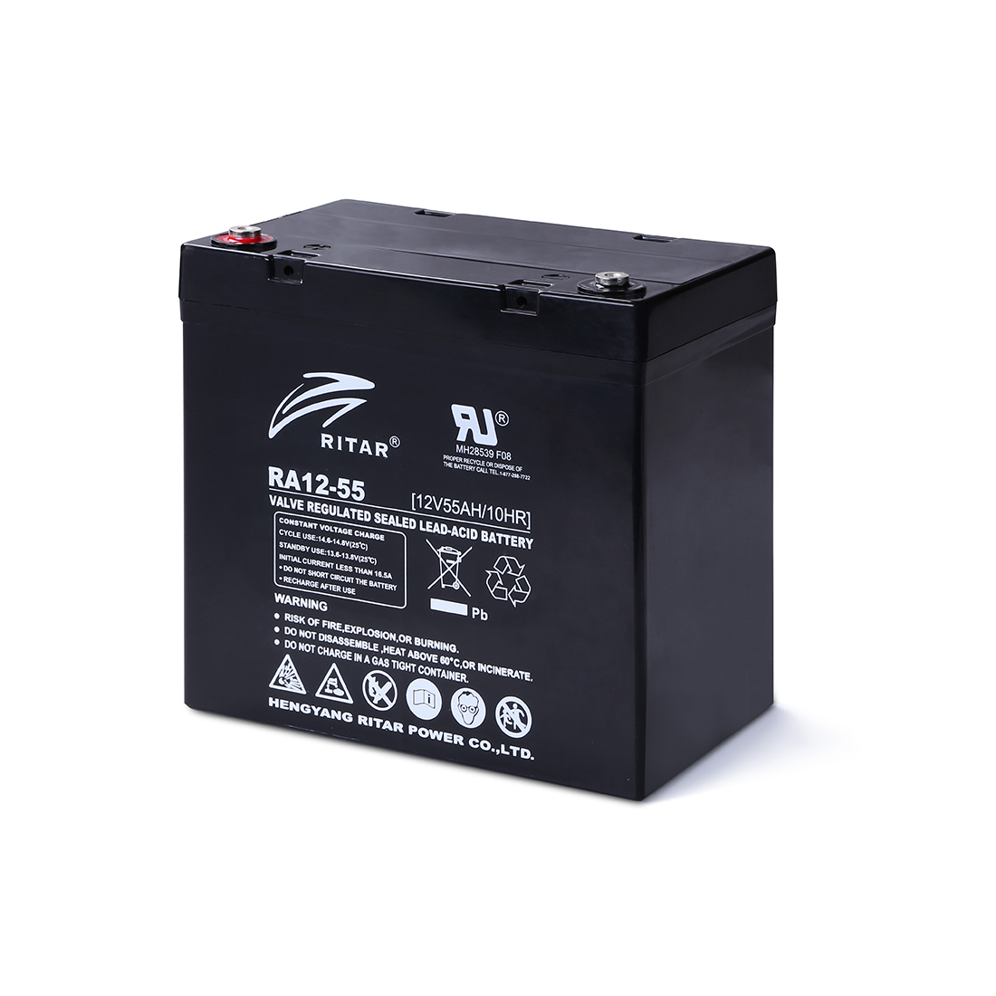 Ritar Аккумуляторная батарея Ritar RA12-55 12В 55 Ач