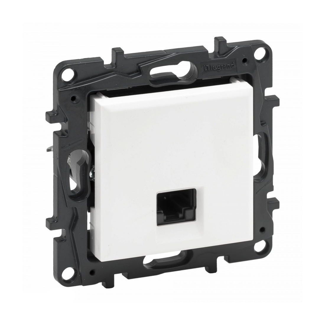 Legrand Информационная розетка одинарная Niloe Step RJ45 Кат.5e UTP Белый