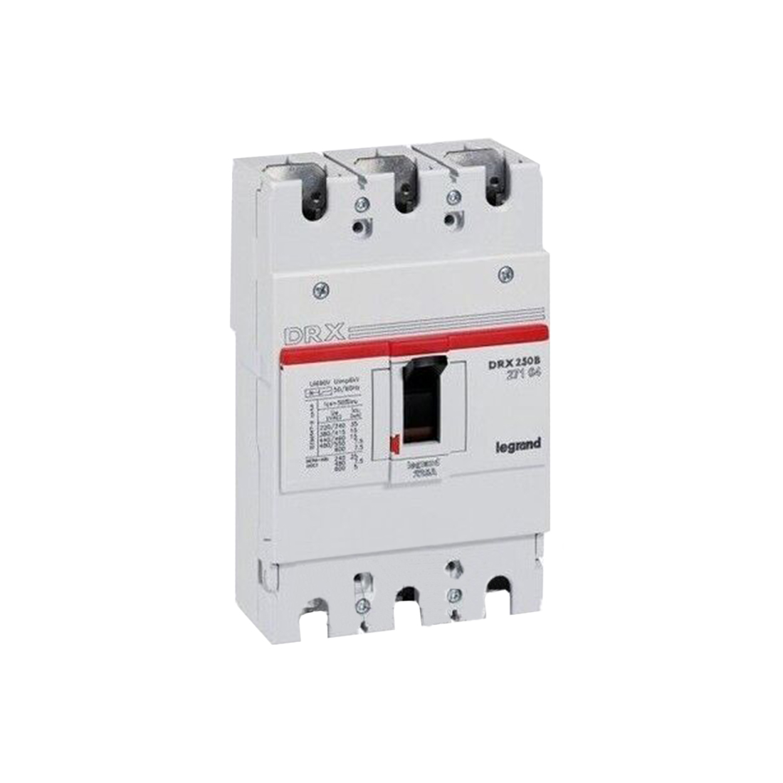Legrand Автоматический выключатель Legrand 27100 3П 125A DRX250 18kA термомагнитный