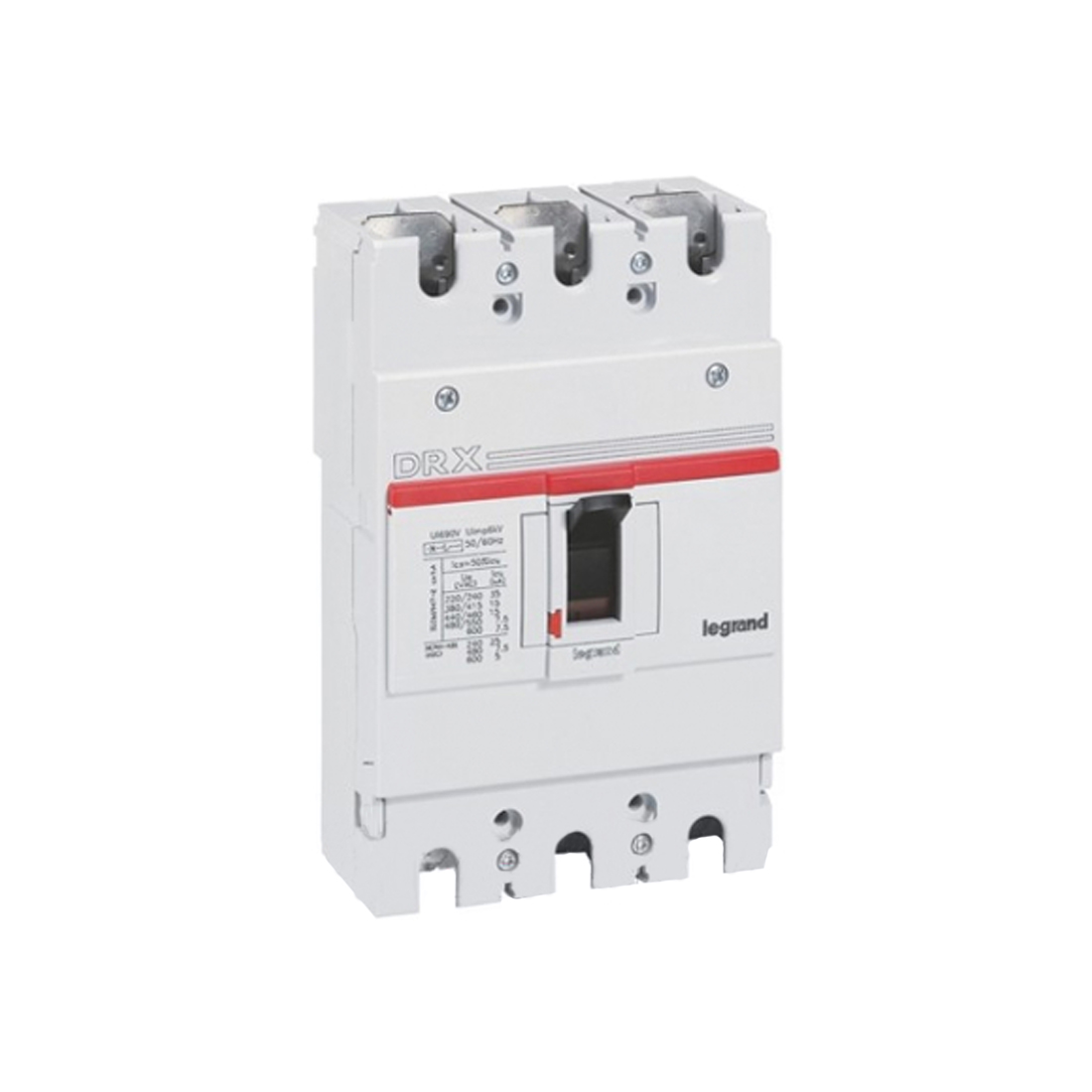 Legrand Автоматический выключатель Legrand 27103 3П 200A DRX250 18kA термомагнитный